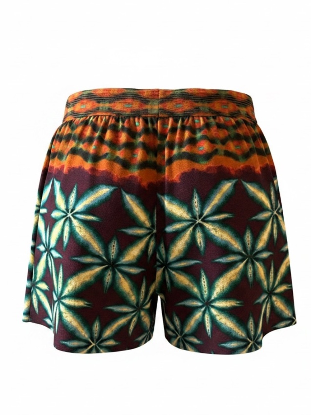 Ulla Johnson Multicolor Floral High-Waist Shorts - Picture 3 of 6
